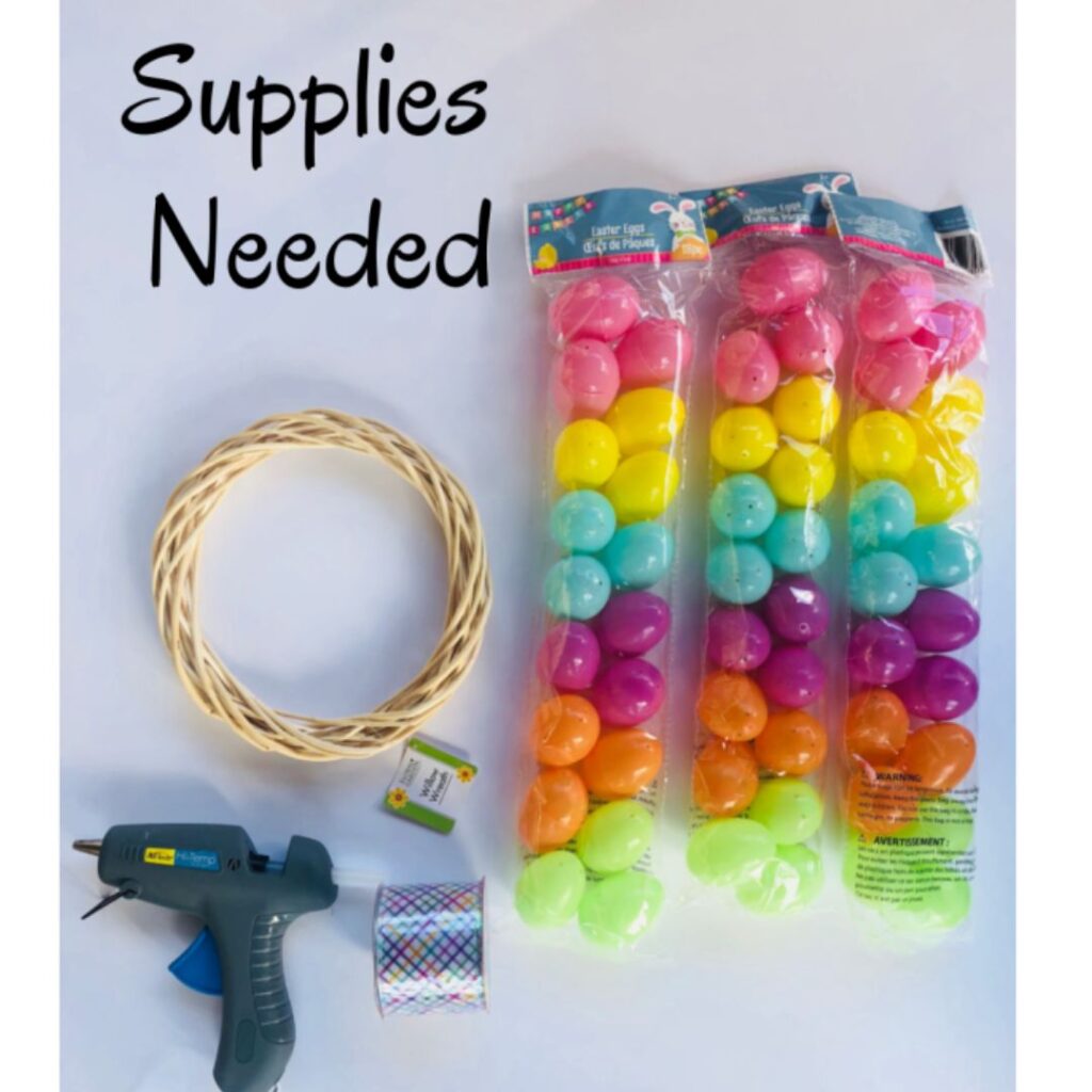 DIY Easter Wreath Supplies